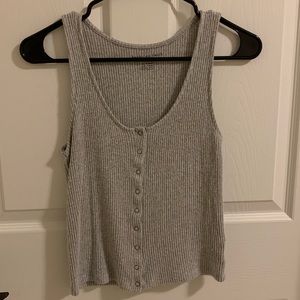 American Eagle Snap Front Tank Top